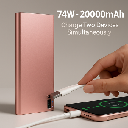 Power Bank Ultra-thin External Battery Pack