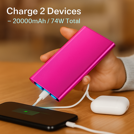 Power Bank Ultra-thin External Battery Pack