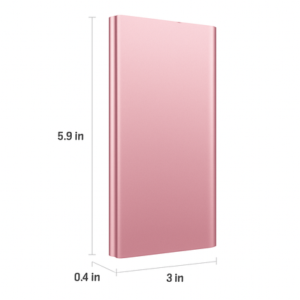 Power Bank Ultra-thin External Battery Pack