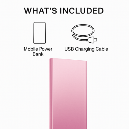Power Bank Ultra-thin External Battery Pack