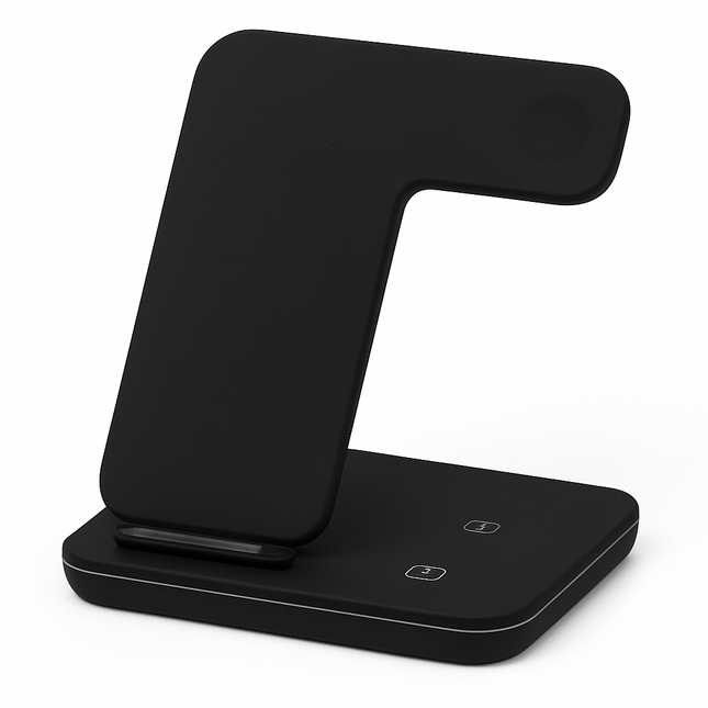 3-in-1 Wireless Charger Stand with 15W Fast Charging