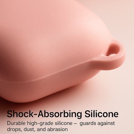 Case with Silicone Cover, Strap and Ear Hooks