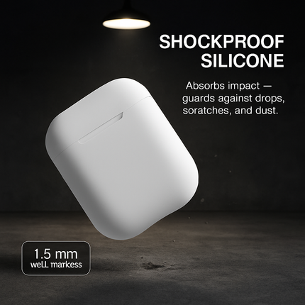 Case with Silicone Cover, Strap and Ear Hooks