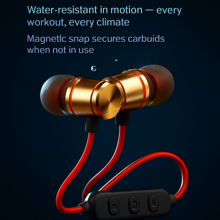 In-Ear Headphones for Sports with Secure Fit