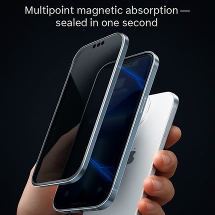 Privacy Magnetic Phone Case 360° Anti-Spy Full Protection