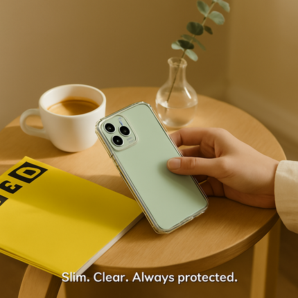 Shockproof Clear Phone Case for iPhone - Protective & Clear