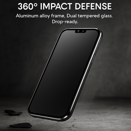 Privacy Magnetic Phone Case 360° Anti-Spy Full Protection