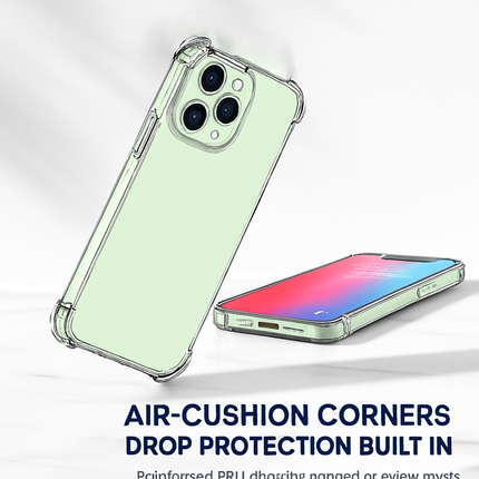 Shockproof Clear Phone Case for iPhone - Protective & Clear