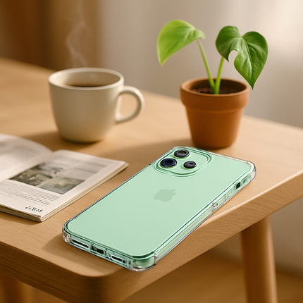 Shockproof Clear Phone Case for iPhone - Protective & Clear