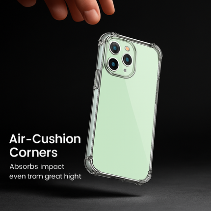 Shockproof Clear Phone Case for iPhone - Protective & Clear