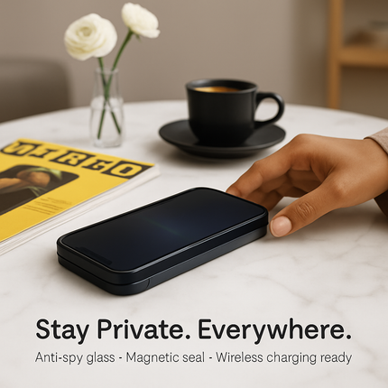 Privacy Magnetic Phone Case 360° Anti-Spy Full Protection