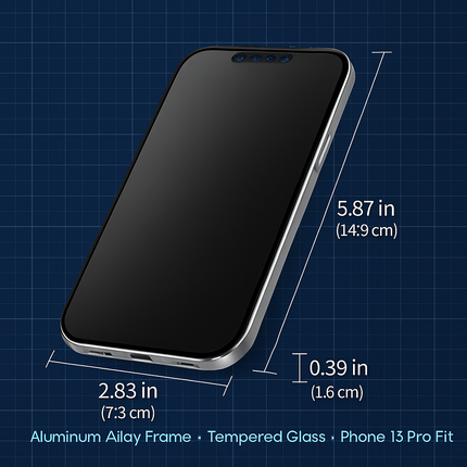 Privacy Magnetic Phone Case 360° Anti-Spy Full Protection