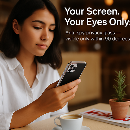 Privacy Magnetic Phone Case 360° Anti-Spy Full Protection