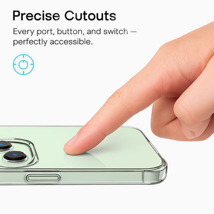 Shockproof Clear Phone Case for iPhone - Protective & Clear