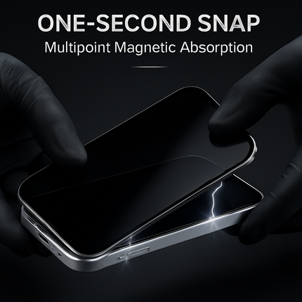Privacy Magnetic Phone Case 360° Anti-Spy Full Protection