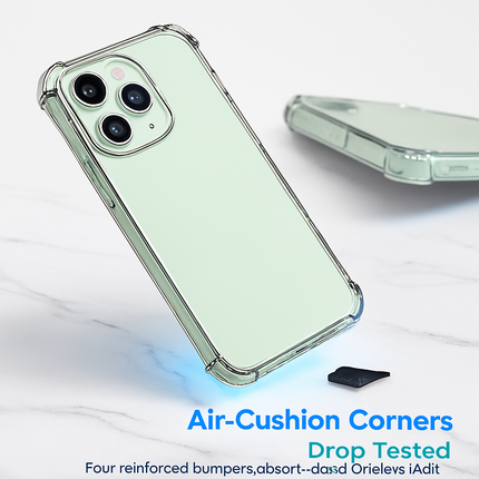 Shockproof Clear Phone Case for iPhone - Protective & Clear