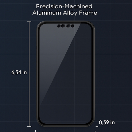 Privacy Magnetic Phone Case 360° Anti-Spy Full Protection