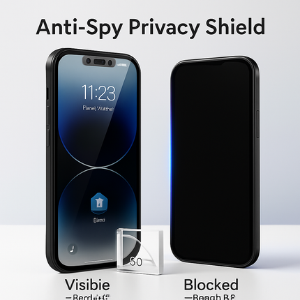 Privacy Magnetic Phone Case 360° Anti-Spy Full Protection