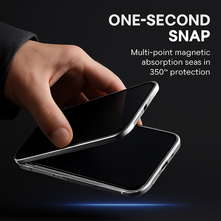Privacy Magnetic Phone Case 360° Anti-Spy Full Protection