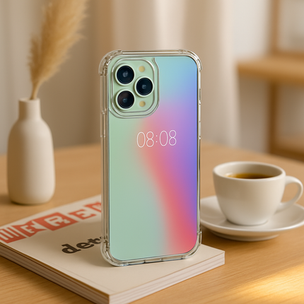 Shockproof Clear Phone Case for iPhone - Protective & Clear