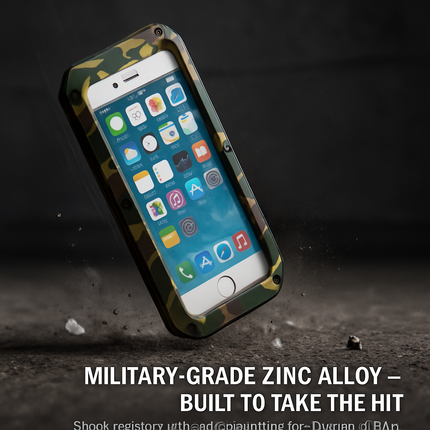 Rugged Shock-Resistant Hybrid Full Cover Case For iPhone 6 Plus
