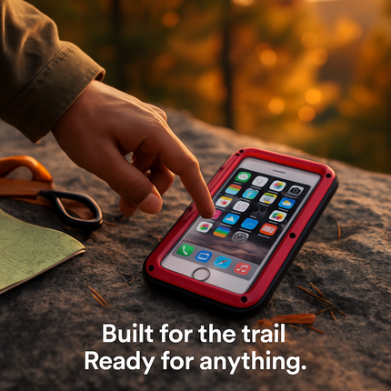Rugged Shock-Resistant Hybrid Full Cover Case For iPhone 6 Plus