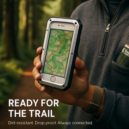 Rugged Shock-Resistant Hybrid Full Cover Case For iPhone 6 Plus