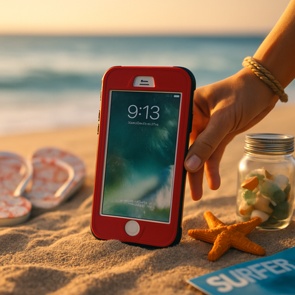 Rugged Water-proof Hybrid Full Cover Case For iPhone 6 Plus