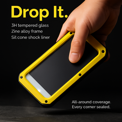 Rugged Shock-Resistant Hybrid Full Cover Case For iPhone 6s Plus