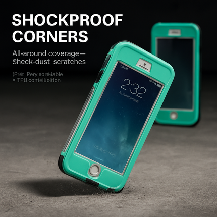 Rugged Water-proof Hybrid Full Cover Case For iPhone 6s Plus