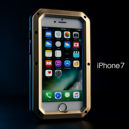 Rugged Shock-Resistant Hybrid Full Cover Case For iPhone 7