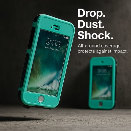 Rugged Water-proof Hybrid Full Cover Case For iPhone 7