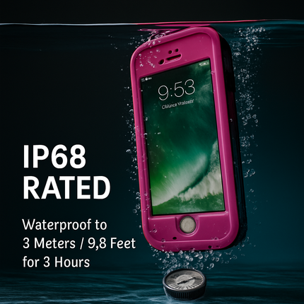 Rugged Water-proof Hybrid Full Cover Case For iPhone 7