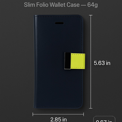 Dual-Folio Wallet Case for Apple iPhone 7