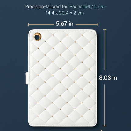 Full Cover Synthetic Leather Case For iPad mini 1/2/3