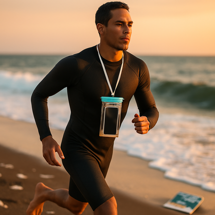 Waterproof Phone Pouch Dry Bag for 6-Inch Smartphones
