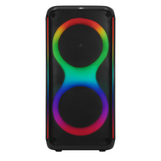 Portable Wireless Party Speaker with RGB Lights and TWS