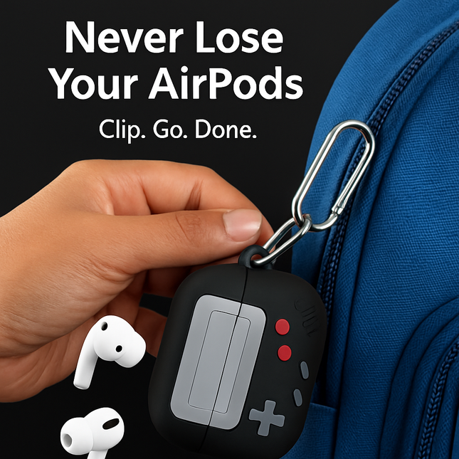 AirPods Pro Silicone Protective Case with Carabiner