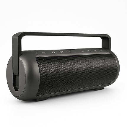 iRola Wireless Speaker Powerful Dual Subwoofer Stereo Bass Noise Cancelling w/Mic Aux-in for Camping Party