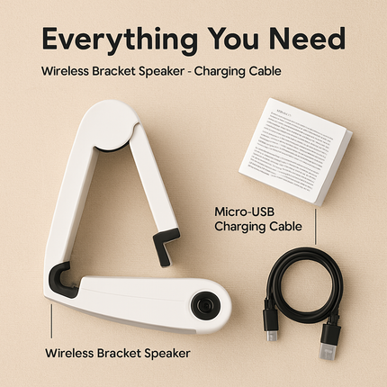 KOCASO Wireless Bracket Speaker with NFC and Hands-free Calling Function