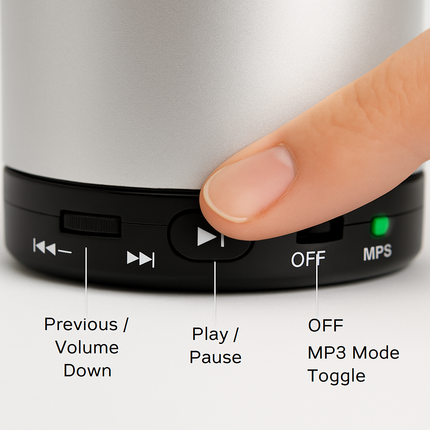 Mini Wireless Speaker for Rich Bass and Portability