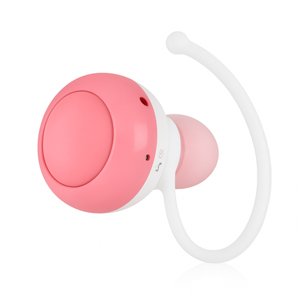 Mini Stereo Wireless Headset Pink Color for Hands-Free Calls