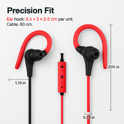 Wireless Headsets V4.1 Sport In-Ear Stereo Headphones Sweat-proof Noise Canceling Earphones Back-Headphone w/Mic Hands-free for Running Hiking Travel