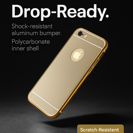 Slim Shock-resistant Mirror Case For iPhone 6 /6s