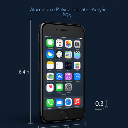 Slim Shock-resistant Mirror Case For iPhone 6 Plus/6s Plus