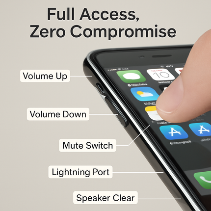 Slim Shock-resistant Mirror Case For iPhone 6 Plus/6s Plus
