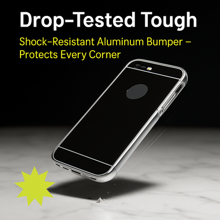 Slim Shock-resistant Mirror Case For iPhone 6 Plus/6s Plus