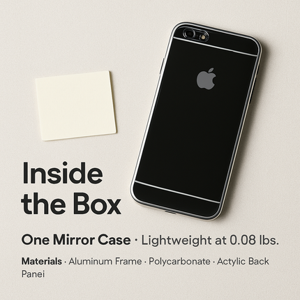 Slim Shock-resistant Mirror Case For iPhone 6 Plus/6s Plus