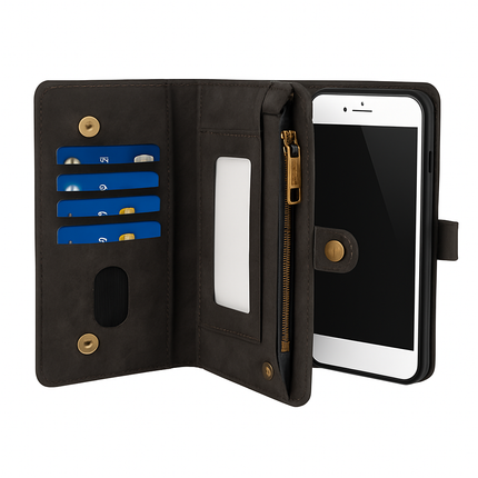 iPhone 6s Plus Wallet Case with Detachable Cover