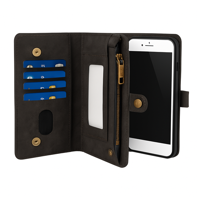 iPhone 6s Plus Wallet Case with Detachable Cover